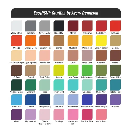 Miniatura 6 de Siser EasyPSV Starling - Vinilo adhesivo permanente para manualidades, apto para lavavajillas, para interiores y exteriores, 12 x 50 yardas