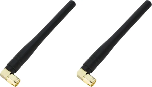 Miniatura 10 de Antena macho SMA - Antena omnidireccional de 850-1900 MHz, conector tipo L/recto, ganancia de 2,5 dBi, GSM CDMA WCDMA (recto - 1 unidad)