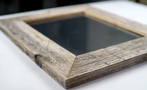 Miniatura 2 de MyBarnWoodFrames Homestead - Marco de fotos de madera de granero recuperada de 4 x 6 pulgadas (ancho del marco de 1.5 pulgadas)