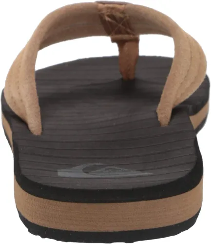 Miniatura 3 de Quiksilver Men's Carver Suede 3 Point Flip Flop Athletic Sandal
