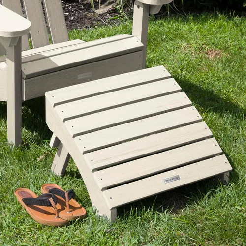 Miniatura 6 de highwood AD-OTL1-WAE Adirondack - Otomana plegable Whitewash Encalar