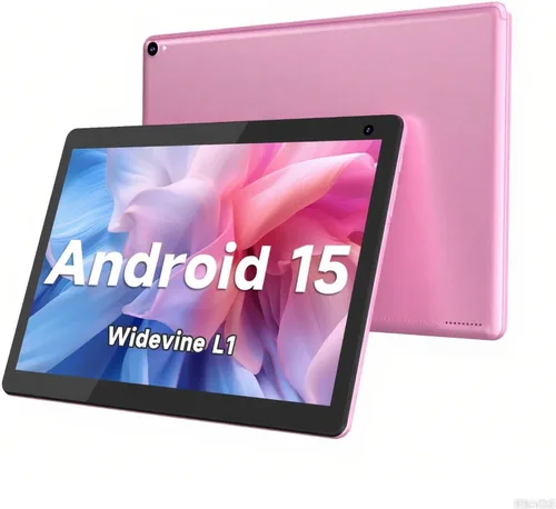Miniatura 12 de COOPERS Tablet 10 pulgadas, Android 15 Tablet, 32GB ROM 1TB Expandir Tabletas de computadora, Procesador Quad Core 6000mAh Batería, Pantalla táctil