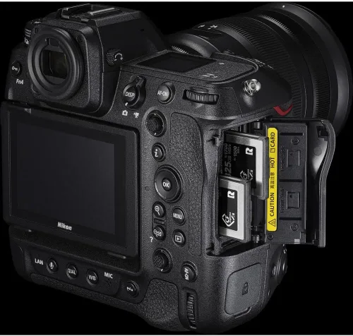 Miniatura 5 de Nikon Cámara sin espejo Z9 con formato FX (solo cuerpo) (1669) + tarjeta de memoria XQD de 64 GB + monitor HD de 7 pulgadas + software de edición +