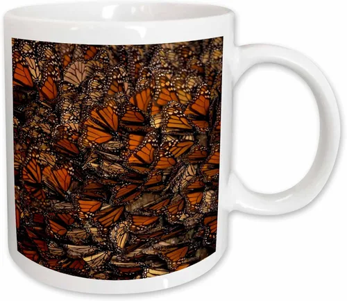 Miniatura 13 de 3dRose Taza de café, tamaño - 15oz - México. Mariposa monarca (Danaus plexippus) - SA13 GJE0047 - Gavriel Jecan Butterflies - divertido regalo