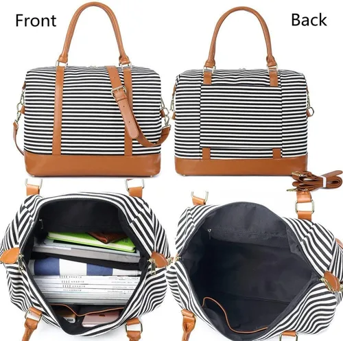 Miniatura 2 de CAMTOP- Bolso de viaje para mujer, de lona, para equipaje de mano
