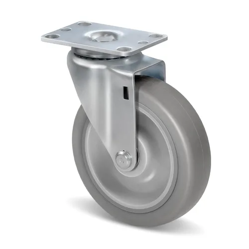 Miniatura 13 de Ruedas de Carretilla Ninoso, Juego de 4 Ruedas Industriales de Alta Resistencia de 4" con Capacidad de Carga de 1200 Libras, Ruedas para Carro