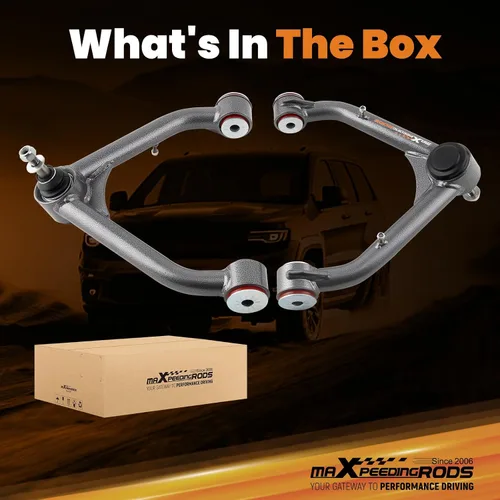 Miniatura 7 de maXpeedingrods Brazo de control superior elevado de 2-4 pulgadas para Chevy Silverado/GMC Sierra 1500 1999-2006