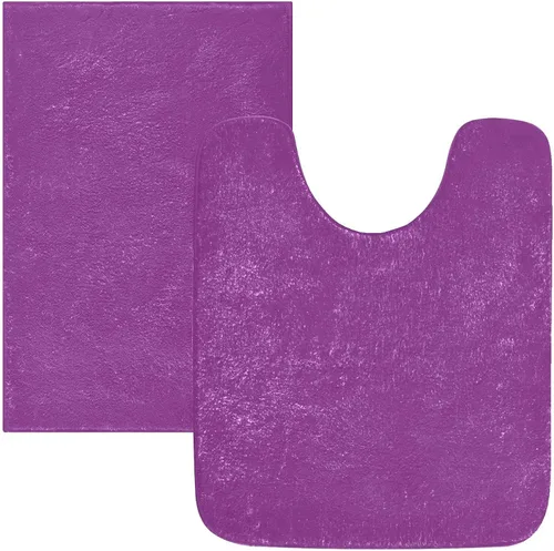 Miniatura 64 de Alfombra de baño amarilla, suave, absorbente, lavable a máquina, juego de alfombras de baño antideslizantes para puerta de baño, dormitorio