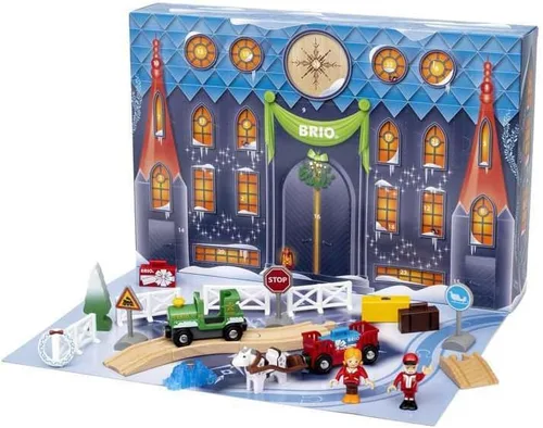 Miniatura 4 de BRIO World - 36015 Adventskalender 2023 - Zubehör zum Zugset für Kinder ab 3 años, kompatibel mit allen BRIO Eisenbahnsets & Accessoires