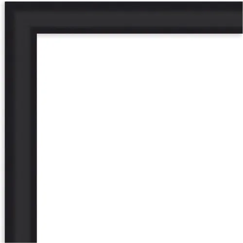 Miniatura 6 de Kate and Laurel Lienzo decorativo enmarcado para pared, diseño retro de Leah Nadeau, 27 x 27, marco estrecho negro Oliver, contemporáneo moderno