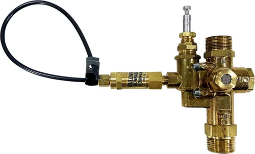 Miniatura 8 de Entrada superior de compresión de 3/4 pulgadas x 3/4 pulgadas MNPT Oulet, válvula de retención piloto descargador combinado con cable de control