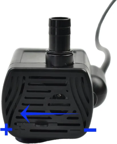 Miniatura 5 de CONQUERALL DC 5.5-12V 200L/h bomba de sumidero sin escobillas de CC en miniatura para bombas sumergibles de flujo ajustable utilizadas en peceras