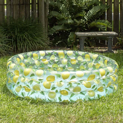 Miniatura 2 de Poolcandy Piscinas inflables para hasta 3 adultos (diseño de estampado de limón piscina inflable)