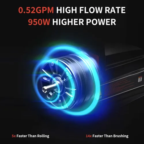 Miniatura 3 de AEROPRO Tools - Pulverizador de pintura sin aire, 950 W, 0.52 GPM, 3300 PSI, pulverizador sin aire de alta eficiencia con extensión de punta