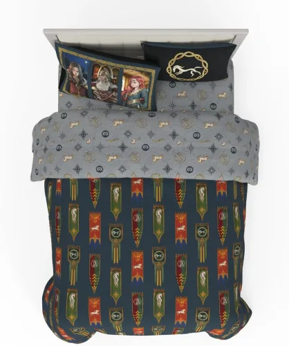 Miniatura 77 de Franco - Juego de ropa de cama para niños, edredón y sábanas supersuaves con funda de almohada, 5 piezas, tamaño individual, Jurassic World, 6A1348