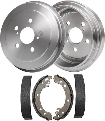 Miniatura 29 de Detroit Axle - Kit de freno trasero para Chevy Equinox Captiva Sport GMC Terrain Pontiac Torrent Saturn Vue Pinzas de freno de disco con soportes
