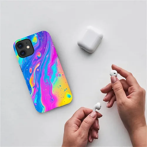 Miniatura 5 de DAIZAG Funda compatible con iPhone 11, hermoso color arena, patrón completo, carcasa rígida híbrida de plástico TPU + funda de protección