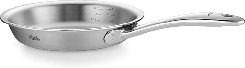 Fissler M5 Pro-Ply - Sartén de acero inoxidable de 5 capas, 8 pulgadas