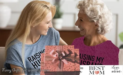 Miniatura 6 de Camiseta divertida para mujer "Raising My Husband is Exhausting" Regalos para esposa Navidad