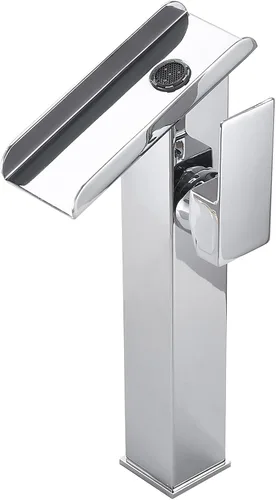 Miniatura 13 de Grifo de lavabo de baño dorado de una sola manija de 1 o 3 agujeros de 4 pulgadas, cascada de 4 pulgadas, grifo de baño moderno de latón para lavabo