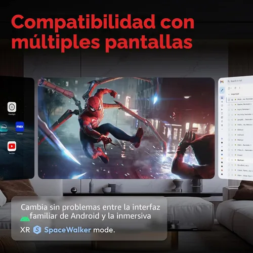 Miniatura 6 de VITURE Pro Neckband, Socio Oficial de PSPlay, Multipantalla/3DoF/Seguimiento Suave/Modo Ambiental, Reproductor 3D, Asistente AI, Libertad Casi