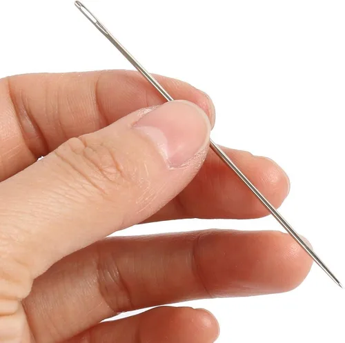 Miniatura 3 de uxcell Metal Tailors - Agujas de coser de 3 pulgadas, 40