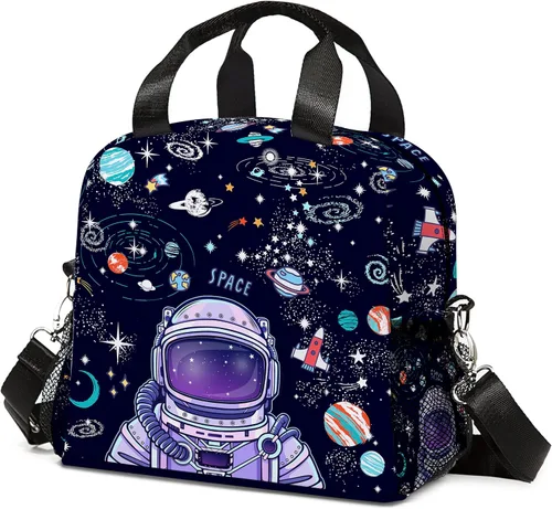 Miniatura 14 de Bolsa de almuerzo de fútbol con aislamiento, bolsa de comida de gran capacidad para niños, mujeres y hombres, bolsa enfriadora, impermeable, correa