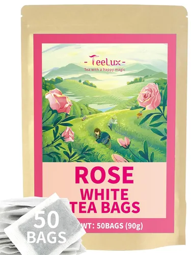 Miniatura 18 de TeeLux Bolsas de té verde menta, té verde con menta, menta verde y citronela, con cafeína, 100% real y natural, 100
