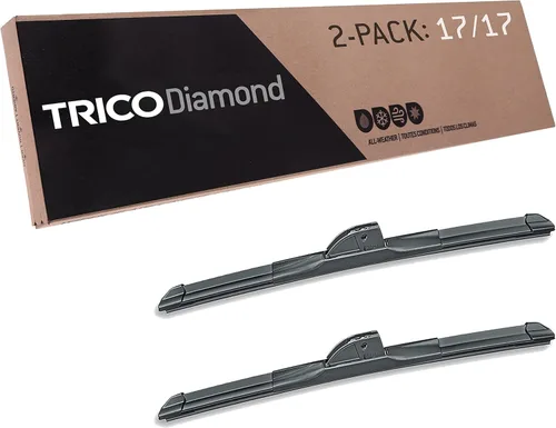 Miniatura 75 de TRICO Gold 21" + 19" Juego de 2 limpiaparabrisas de repuesto automotriz de primera calidad, limpiaparabrisas de haz para lado del pasajero