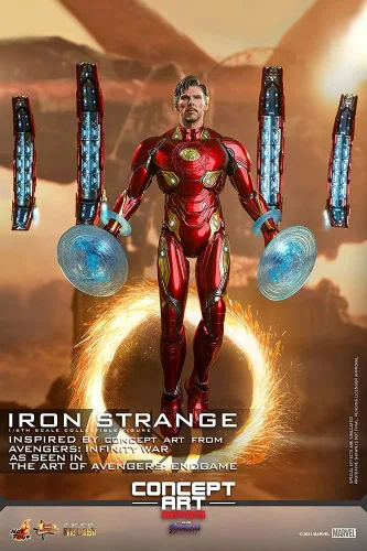 Miniatura 2 de Hot Toys 1:6 Iron Strange - El arte de los Vengadores: Endgame