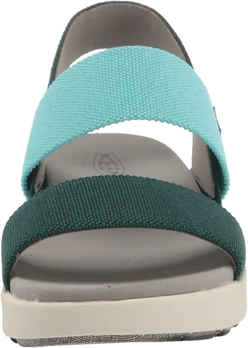 Miniatura 2 de KEEN Sandalias de cuña Elle Backstrap Casual Plataforma de punta abierta para mujer