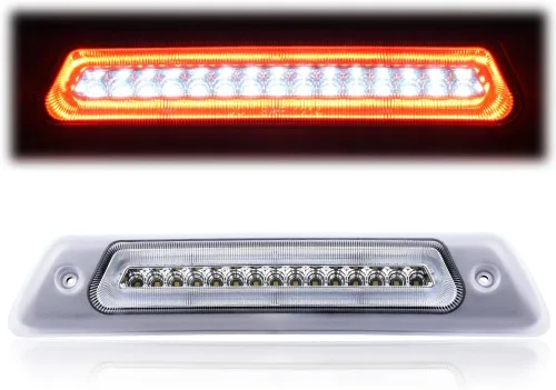 Miniatura 17 de PIT66 3ª Luz de Freno LED, Compatible con Chevy Silverado 2014-2018/Compatible con GMC Sierra 1500 2500HD 3500HD 2014-2018 Luz de Parada Trasera