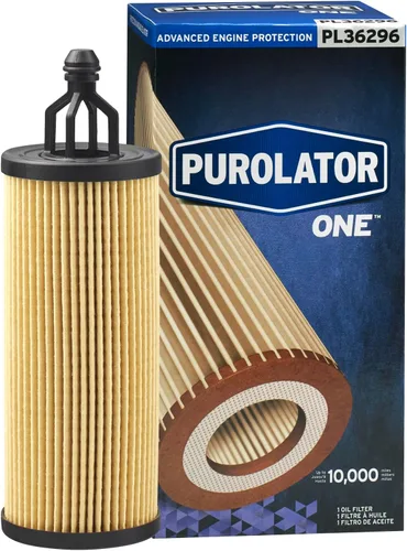 Purolator PL36296 PurolatorONE Filtro de aceite de cartucho de protección avanzada del motor Compatible con Jeep Grand Cherokee, Wrangler, Chrysler