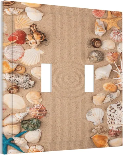 Miniatura 97 de Cubiertas Decorativas para Placas de Interruptor Abstracto Moderno de Mediados de Siglo Arco Boho Sol Dorado Hoja 1 Gang Placa de Pared Cubierta