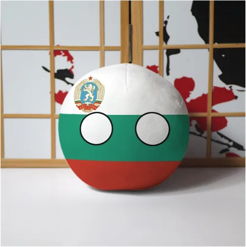 Miniatura 34 de Polandball Countryballs Muñeco de peluche Ucrania España Hungría Portugal Rumanía Grecia Austria México Polonia Ball (15,3.8 pulgadas)