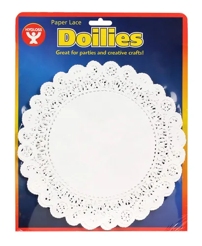 Miniatura 4 de Blondas, 4 pulgadas, 100 unidades, color blanco, Hygloss 10041