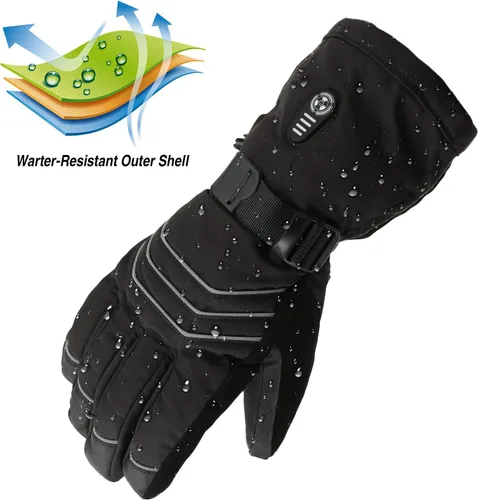 Miniatura 4 de Yidomto Heated Gloves for Men Women - 7.4V 23.68 WH Battery Rechargeable Heating Ski Gloves, Electric Gloves for Winter Outdoor Work Skiing Hiking