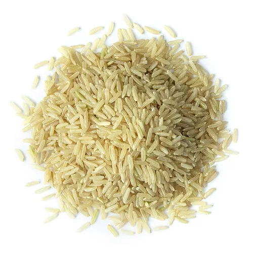 Miniatura 3 de Arroz integral orgánico de grano largo, 3 libras, sin OMG, grano entero, crudo, no irradiado, kosher, vegano, a granel. Buena fuente de fibra