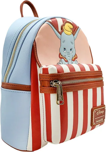 Miniatura 2 de LOUNGEFLY X DISNEY Dumbo Stripe Star of The Show Mini mochila