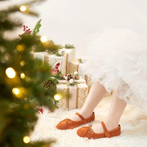 Miniatura 3 de Felix & Flora Zapatos de vestir para niña de las flores, zapatos planos de ballet para niñas, para fiestas, escuela, boda