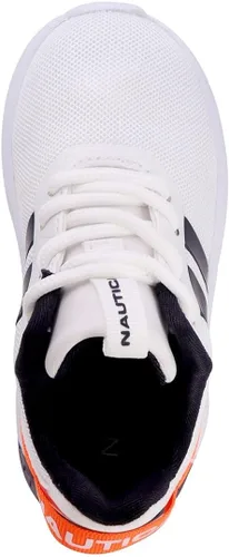 Miniatura 4 de Nautica - Tenis modernos y con detalles metálicos para niñas, zapato deportivo para correr con cordones I kappil I (niña grande, niña pequeña, niña)