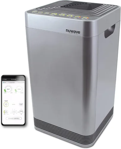 Miniatura 10 de Nuwave OxyPure Zero Plus - Purificador de aire, ahorro en reemplazos de filtros, cubre hasta 3210 pies cuadrados de habitación grande con potente