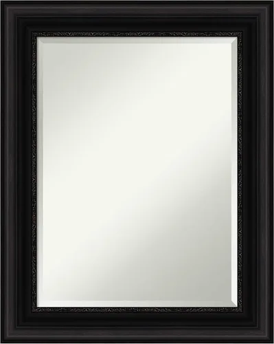 Miniatura 19 de Amanti Art Espejo de pared, espejo de marco negro para decoración de pared o para usar como espejo de baño para sobre el fregadero