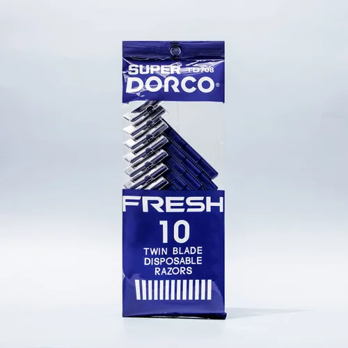 Miniatura 2 de Dorco Fresh Maquinillas individuales de afeitar desechables, 3 paquetes de 30 piezas