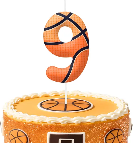 Miniatura 115 de Velas de cumpleaños con el número 0 de béisbol, decoración de pastel con temática de béisbol para niños y niñas, decoraciones de pasteles