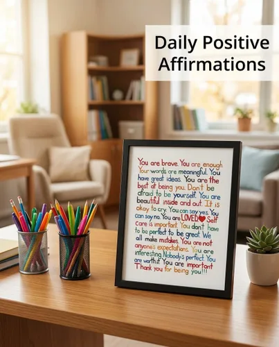 Miniatura 2 de AMERICAN LUXURY GIFTS Arte de Pared Inspiradora Valiente 8×10 – Póster Motivacional Sin Marco de Fondo Negro para Hogar, Oficina, Dormitorio y Aula
