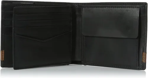 Miniatura 5 de Fossil Mens Leather Bifold Wallet with Coin Pocket