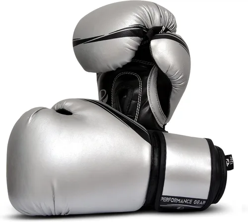 Miniatura 11 de Guantes de boxeo metálicos - MMA Muay Thai Training & Fight Oro