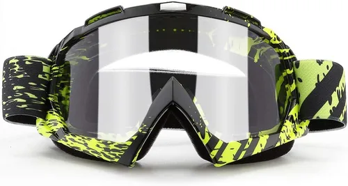 SPOSUNE - Gafas para motocicleta, ATV, gafas UV400 para motocross, gafas para hombres, mujeres y jóvenes, gafas resistentes al viento y al polvo