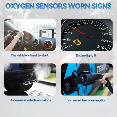 Miniatura 7 de 234-4587 Sensor de oxígeno O2 Sensor 2 piezas para Chrysler 300 2005-2012, sensor de oxígeno O2 para Dodge Avenger 2008-2010, para Jeep